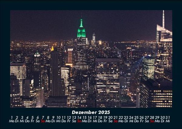 Produktbild: New York 2025 Fotokalender DIN A5
