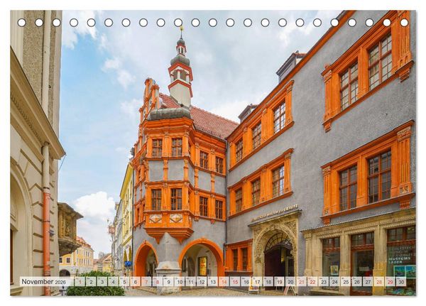 Produktbild: G&ouml;rlitz Impressionen (Tischkalender 2026 DIN A5 quer), CALVENDO Monatskalender