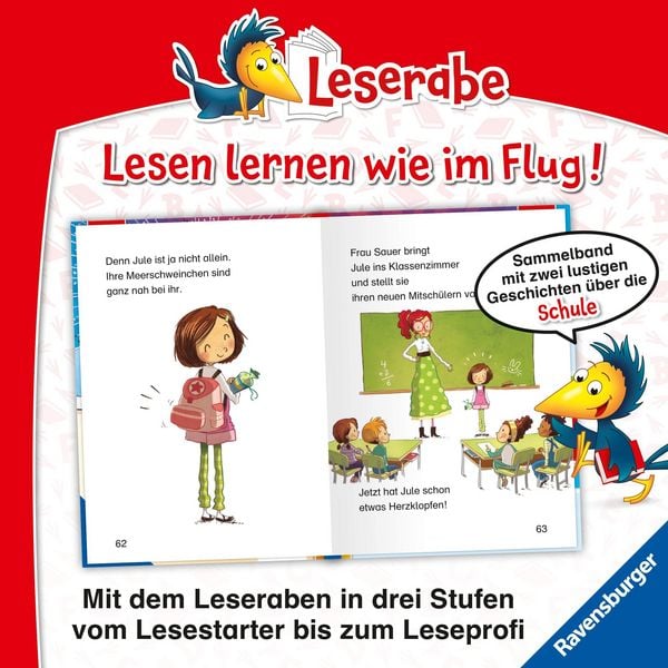 Produktbild: Leserabe Sonderausgaben - Schulabenteuer zum Lesenlernen