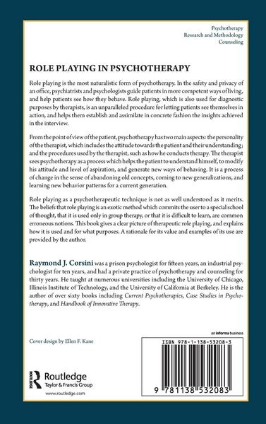 Produktbild: Role Playing in Psychotherapy