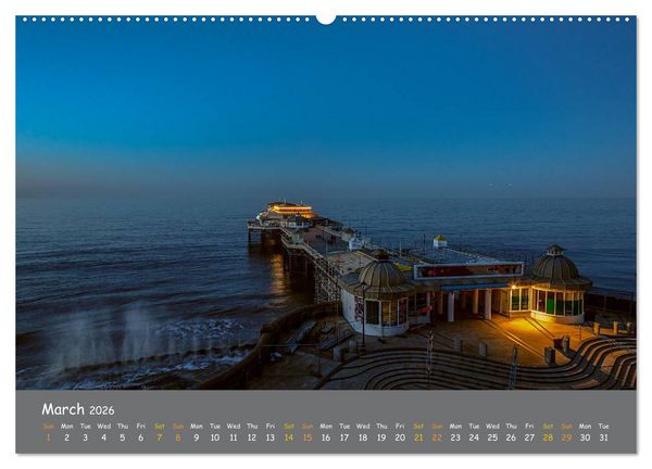 Produktbild: Sand n Sea in Norfolk (High Quality Premium Wall Calendar 2026 DIN A2 landscape),CALVENDO 12 Month Wall Calendar