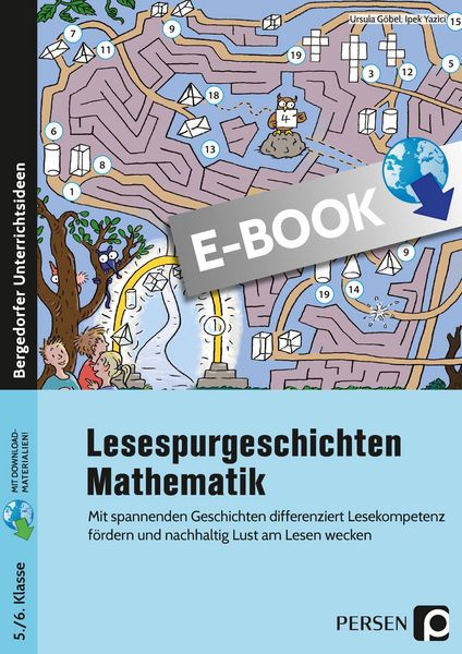 Produktbild: Lesespurgeschichten 5./6. Klasse - Mathematik