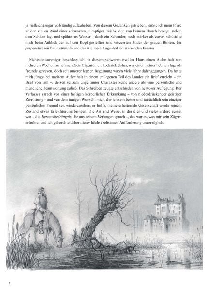 Produktbild: Der Untergang des Hauses Usher (illustrierter Roman)