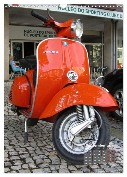 Produktbild: Die Liebe zur Vespa (Wandkalender 2026 DIN A3 hoch), CALVENDO Monatskalender