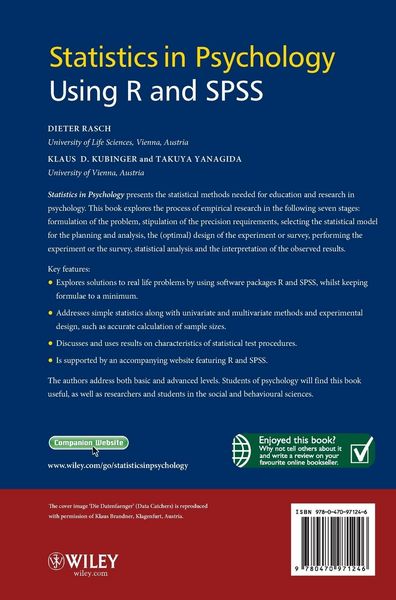 Produktbild: Statistics in Psychology Using R and SPSS