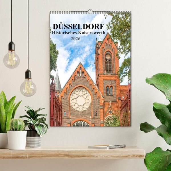 Produktbild: D&uuml;sseldorf - Historisches Kaiserswerth (Wandkalender 2026 DIN A2 hoch), CALVENDO Monatskalender