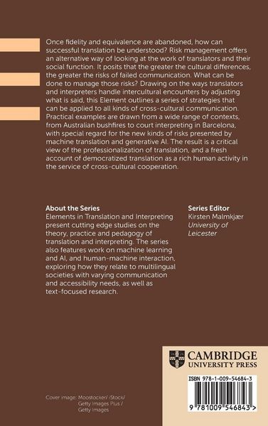 Produktbild: Risk Management in Translation