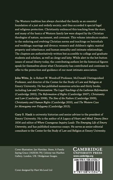 Produktbild: Christianity and Family Law