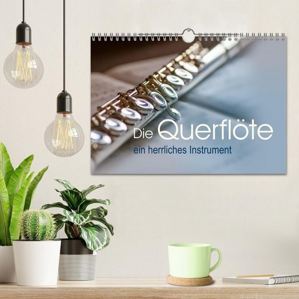 Produktbild: Die Querfl&ouml;te, ein herrliches Instrument (Wandkalender 2026 DIN A4 quer), CALVENDO Monatskalender
