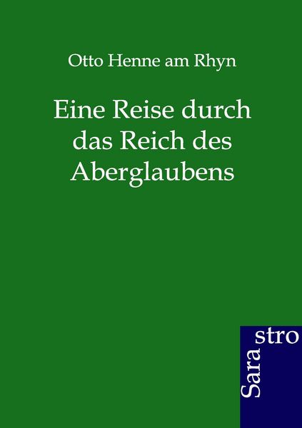 Produktbild: Eine Reise durch das Reich des Aberglaubens