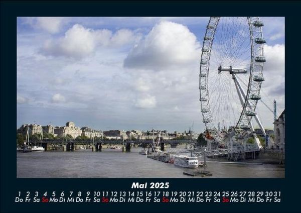 Produktbild: London 2025 Fotokalender DIN A5