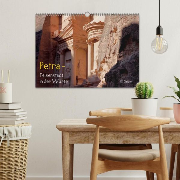 Produktbild: Petra - Felsenstadt in der W&uuml;ste (Wandkalender 2027 DIN A3 quer), CALVENDO Monatskalender