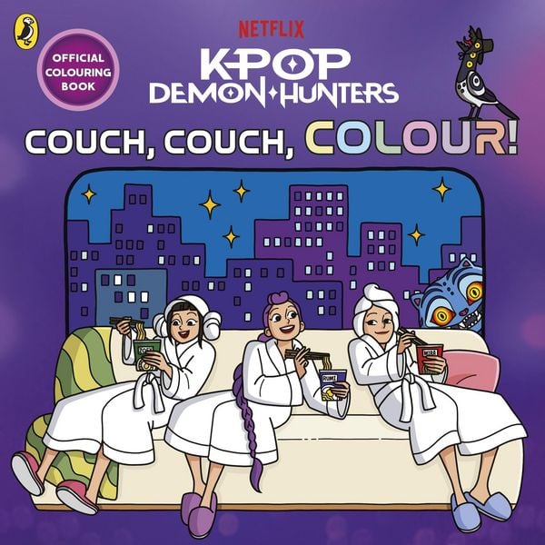 Produktbild: KPop Demon Hunters: Couch, Couch, Colour!: Official Colouring Book