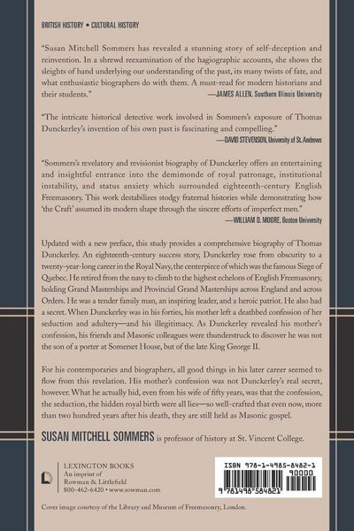Produktbild: Thomas Dunckerley and English Freemasonry