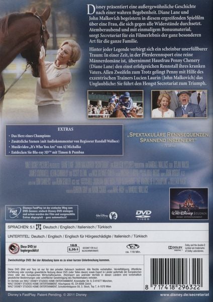 Produktbild: Secretariat - Ein Pferd wird zur Legende