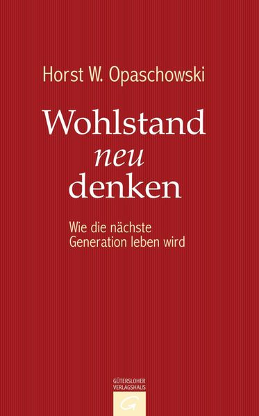 Produktbild: Wohlstand neu denken