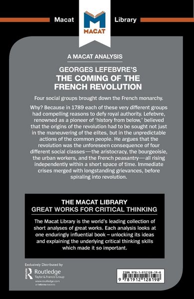 Produktbild: An Analysis of Georges Lefebvre's The Coming of the French Revolution