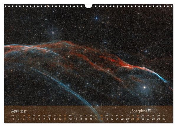 Produktbild: Deep Sky Kalender (Wandkalender 2027 DIN A3 quer), CALVENDO Monatskalender