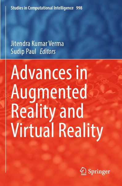 Produktbild: Advances in Augmented Reality and Virtual Reality
