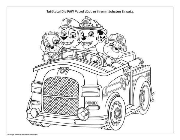 Produktbild: PAW Patrol: Mein Mal- und Stickerspa&szlig;