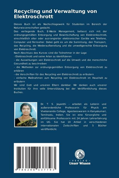 Produktbild: Recycling und Verwaltung von Elektroschrott