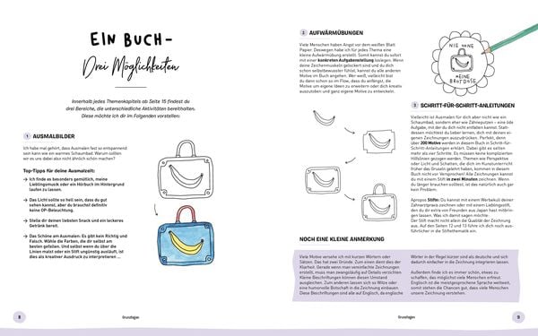Produktbild: 200 x Zeichenkram &ndash; Step by Step