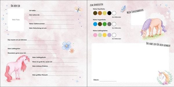 Produktbild: Meine Kindergarten-Freunde (neu) - Einhörner