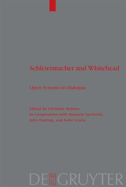 Produktbild: Schleiermacher and Whitehead