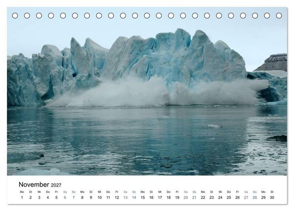 Produktbild: Antarktis (Tischkalender 2027 DIN A5 quer), CALVENDO Monatskalender