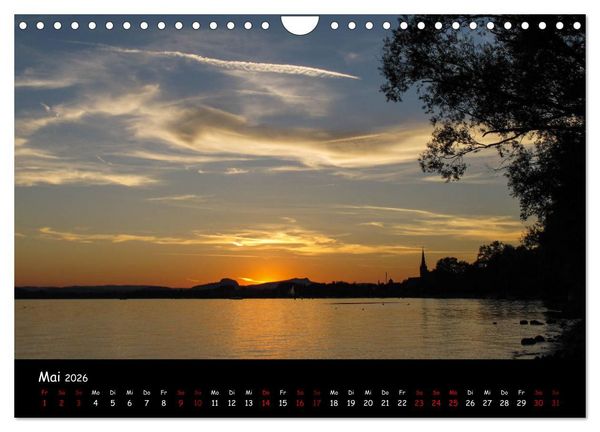 Produktbild: Traumhaft sch&ouml;ner Bodensee (Wandkalender 2026 DIN A4 quer), CALVENDO Monatskalender