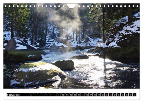 Produktbild: Nationalpark Harz Unber&uuml;hrte Natur und beschauliche St&auml;dte (Wandkalender 2026 DIN A4 quer), CALVENDO Monatskalender