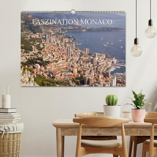 Produktbild: Faszination Monaco (Wandkalender 2026 DIN A2 quer), CALVENDO Monatskalender