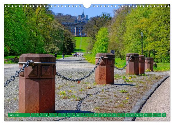 Produktbild: Bad Wilhelmsh&ouml;he Bergpark und Wasserspiele (Wandkalender 2026 DIN A3 quer), CALVENDO Monatskalender