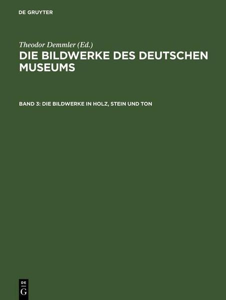 Produktbild: Die Bildwerke in Holz, Stein und Ton