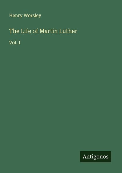 Produktbild: The Life of Martin Luther