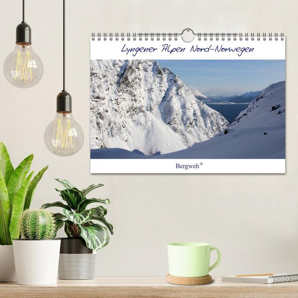 Produktbild: Lyngener Alpen Nord-Norwegen (Wandkalender 2026 DIN A4 quer), CALVENDO Monatskalender