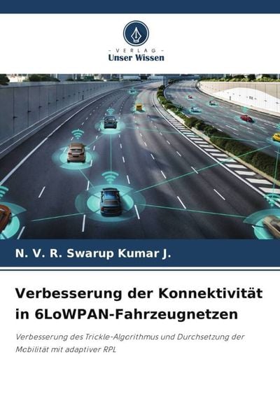 Produktbild: Verbesserung der Konnektivit&auml;t in 6LoWPAN-Fahrzeugnetzen