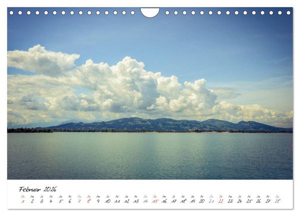 Produktbild: Unterwegs am Bodensee (Wandkalender 2026 DIN A4 quer), CALVENDO Monatskalender