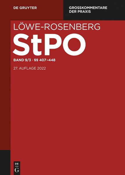 Produktbild: &sect;&sect; 407-448