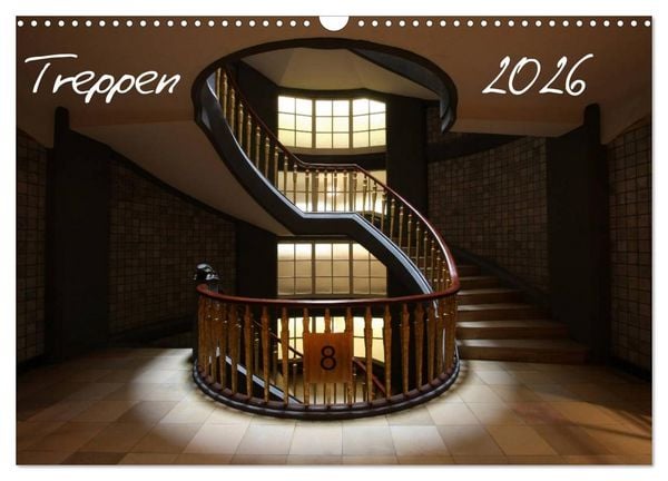 Produktbild: Treppen (Wandkalender 2026 DIN A3 quer), CALVENDO Monatskalender