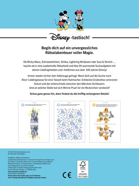 Produktbild: Suchr&auml;tsel Disney