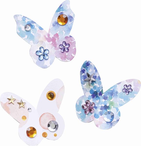 Produktbild: Folia Schmuckstein Mix GIRLY GLAM, &uuml;ber 800 Teile, sortiert