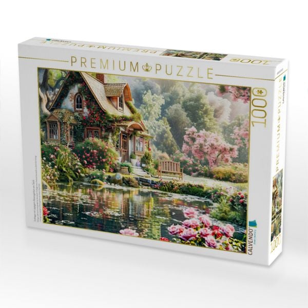CALVENDO Puzzle Berggarten 1000 Teile – 64 X 48 Cm, Premium-Qualität Aus Europa
