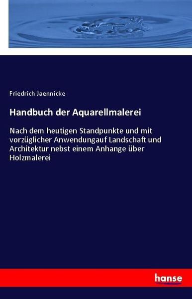 Produktbild: Handbuch der Aquarellmalerei