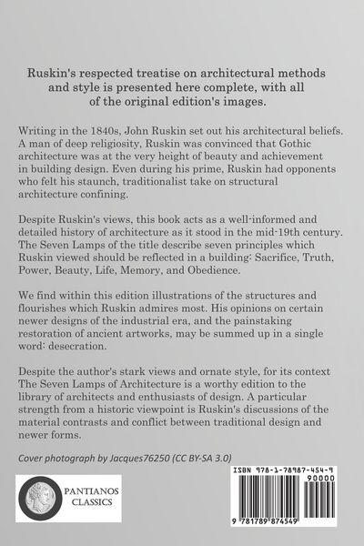 Produktbild: The Seven Lamps of Architecture
