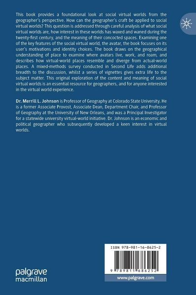 Produktbild: Social Virtual Worlds and Their Places