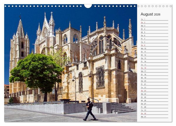 Produktbild: Der Nordwesten Spaniens (Wandkalender 2026 DIN A3 quer), CALVENDO Monatskalender