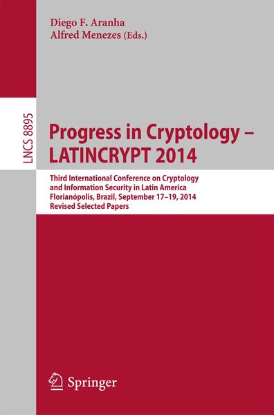 Produktbild: Progress in Cryptology - LATINCRYPT 2014