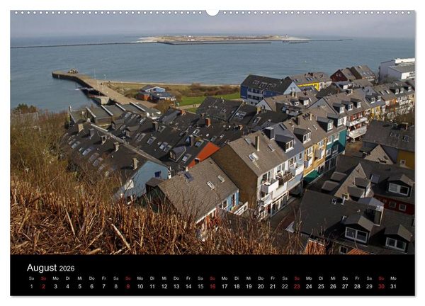 Produktbild: Helgoland (Wandkalender 2026 DIN A2 quer), CALVENDO Monatskalender
