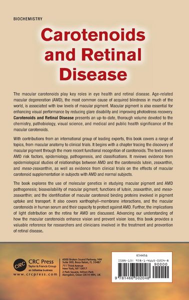Produktbild: Carotenoids and Retinal Disease